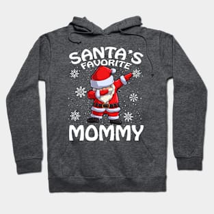 Santas Favorite Mommy Christmas Hoodie